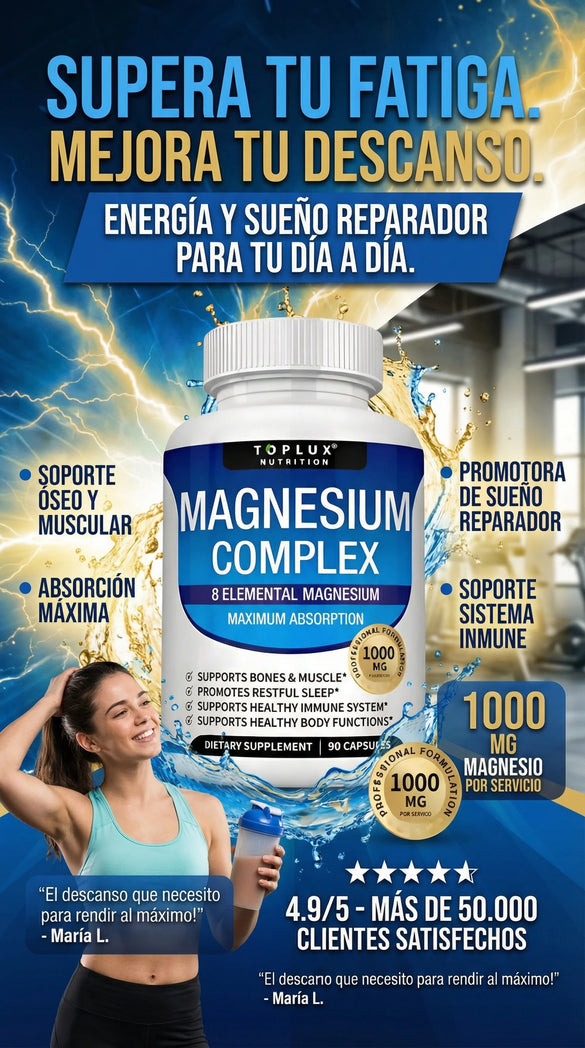 MAGNESIUM COMPLEX TOPLUX X 60 CAPS